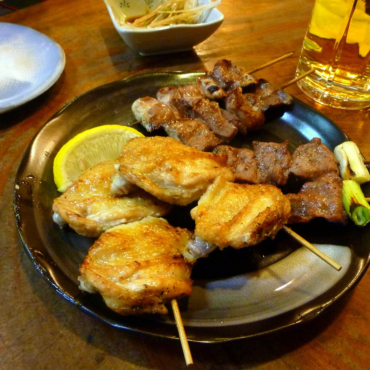 惣菜・おつまみ（焦き鳥の盛り付け例）