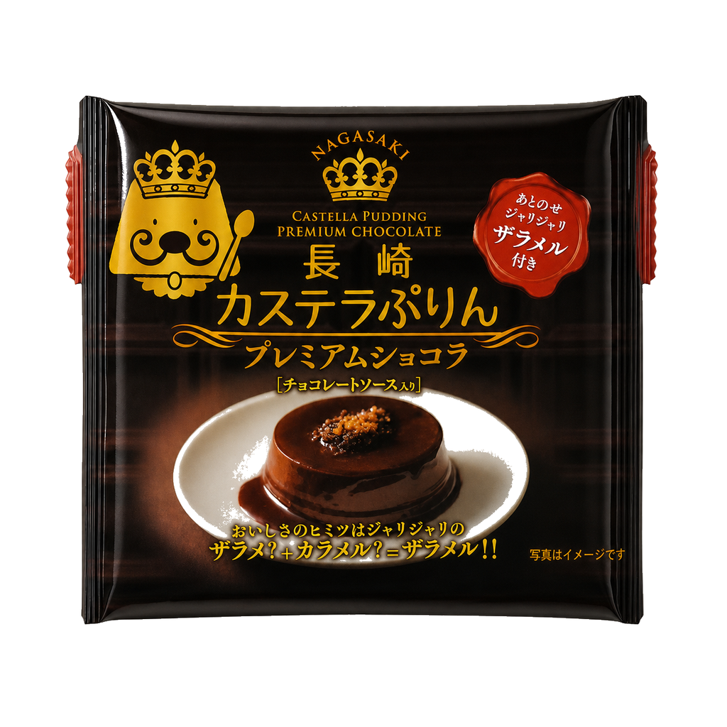 長崎カステラプリンプレミアムショコラ