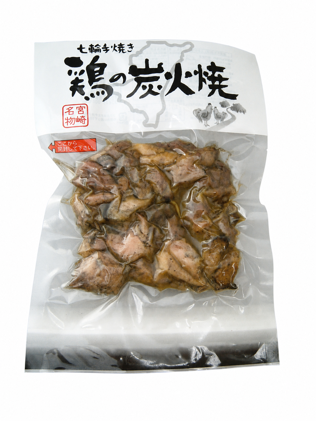 鶏炭火焼（平和食品180g）の商品パッケージ